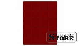 Dark red velour tray, model 2722E, designed for coins with a diameter of 50 mm. An excellent choice for neat storage and display of medium-sized collectible coins.