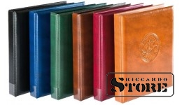Empty binder folder "Half Penny", light brown color