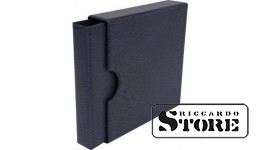 HARTBERGER Set: LUXUS ring binder with slipcase, blue color (LKL-B with LKC-B).