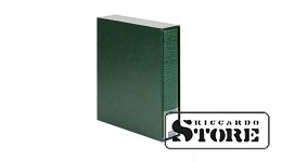 PUBLICA M collection album for up to 80 banknotes or postcards. Green color.