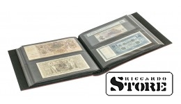 Universal XL album for 224 documents, red imitation leather cover – reworked special item!