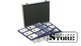 ALU numismatic case for 36 slabs