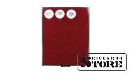 Dark red velour tray (Ø49 mm)