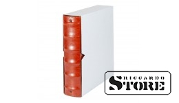 Universal XL album for 224 documents, red imitation leather cover – reworked special item!