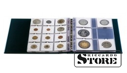 HARTBERGER Set: LUXUS ring binder with slipcase, blue color (LKL-B with LKC-B).