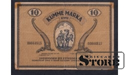 Estonia, 10 Marka, 1919, VG