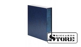 PUBLICA M collector’s album for storing up to 80 banknotes/postcards. Blue color.