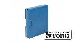 Set with Karat CLASSIC coin album and protective slipcase with convenient notch, blue