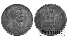 Ameerika Ühendriigid, 1 sent, 1943. aasta, NGC AU DETAILS