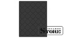 Black velour tray 2226CE (Ø39.5 mm)