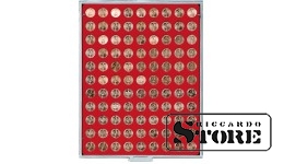 Red velour tray 2502E (Ø19.25 mm)
