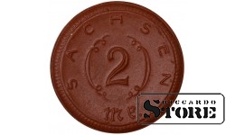 Saxony 2 Mark 1921