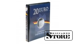 Karat system ring binder with 20 Euro design, empty.