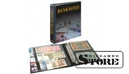 PUBLICA M banknote album with 20 double-sided Multi Collect system sheets in two variants. Can be filled from both sides.