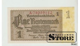 Saksamaa, 1 Reichsmark, 1937, UNC