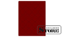 Dark red velour tray 2620E (Ø46 mm)