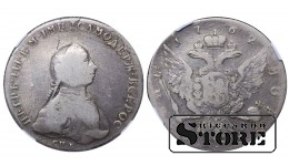 Vene Impeerium, 1 rubla, 1762. aasta, SPB-NK, NGC VG DETAILS, Peeter III