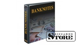 PUBLICA M banknote album with 20 double-sided Multi Collect system sheets in two variants. Can be filled from both sides.