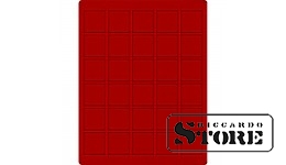 Red velour tray 2115E (Ø38 mm)