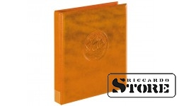 Empty binder folder "Half Penny", light brown color