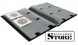 Pocket album for coin holders.