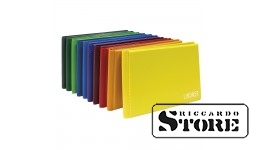 Pocket coin album COLOR series, model DINO (orange), holds 48 coins, size 150×100×18 mm.