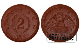 Saxony 2 Mark 1921