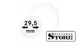 OCTO coin capsules 29.5 mm, set of 2 capsules