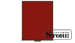 RAUCHGLAS Numismatic Box with 80 Round Slots for Coins up to 22.25 mm in Diameter
