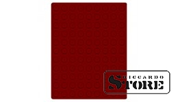 Dark red velour tray, model 2902E, with round compartments measuring 19.25 mm in diameter. Ideal for storing and presenting small collectible coins, tokens, or medals. A stylish and compact solution for organized numismatic displays.