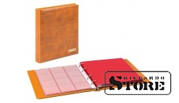 Coin album CLASSIC system Karat, light brown color