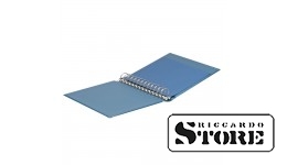 Empty CLASSIC binder, blue color