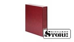 PUBLICA M collector album for up to 80 banknotes or postcards. Cherry color.