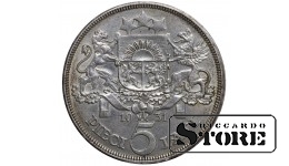 Latvia 5 Lati 1931