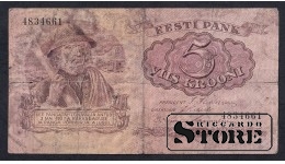 Estonia 5 Krooni 1929