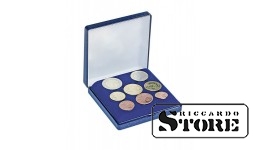 Cases for euro coin sets, 90 x 90 mm