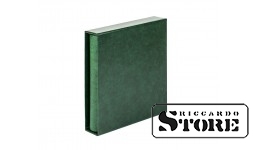 Set with CLASSIC coin album of the Karat system and protective cassette, green color.