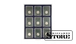 Blue velour tray 2219ME (63 x 85 mm)