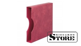 Protective slipcase for REGULAR binder, cherry color.