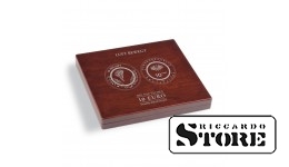 Presentation case for 15 German 10-euro collector coins "Moving Air" in capsules