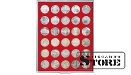 Velour tray red color 2101E (Ø36 mm).