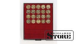 Dark red velour tray 2735E (Ø36 mm)