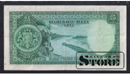 Latvia 25 Lats 1938