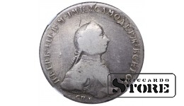Vene Impeerium, 1 rubla, 1762. aasta, SPB-NK, NGC VG DETAILS, Peeter III