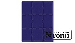 Blue velour tray 2219ME (63 x 85 mm)