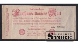 Germany 500,000 Mark 1923