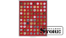 Red velour tray 2180E (Ø24 mm)