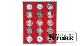 Velour tray red color 2515E (Ø51 mm).