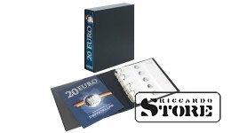 Illustrated PUBLICA M album for German silver coins with a denomination of 20 euros. Comes with a protective case.