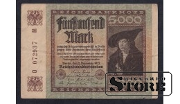Germany 5000 Mark 1922